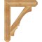 Ekena Millwork Balboa Craftsman Rough Sawn Bracket, Western Red Cedar, 6"W x 32"D x 40"H BKT06X32X40BOA04RWR - alternate 3